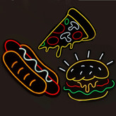 تابلو نئون فست فود