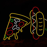 تابلو نئون پیتزا