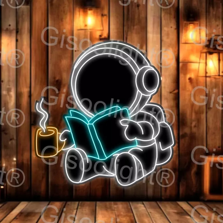 تابلو نئون قهوه