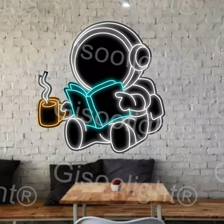 تابلو نئونی فضانورد