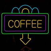 تابلو نئونی کافی شاپ