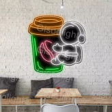 تابلو نئونی کافه فانتزی