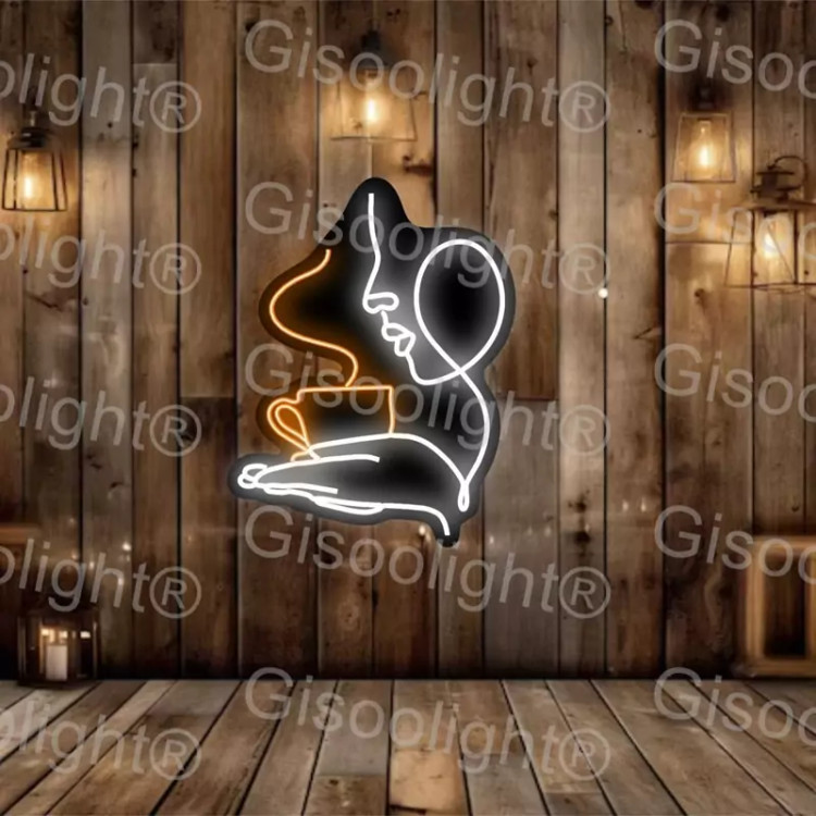 تابلو نئون فانتزی قهوه جدید