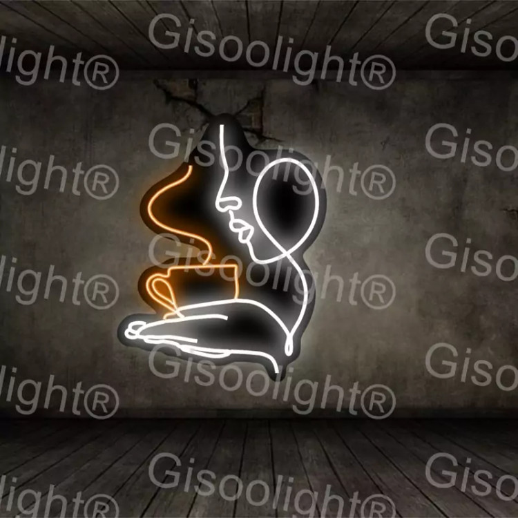 تابلو نئون پلکسی کافه جدید