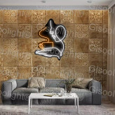 تابلو نئونی قهوه کافه