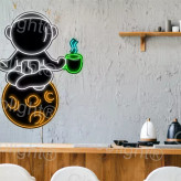 تابلو فانتزی قهوه