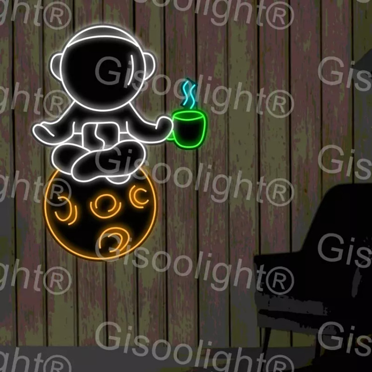 تتبلو نئون فلکسی فانتزی قهوه و کافه