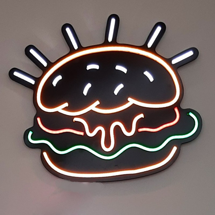 تابلو نورانی همبرگر