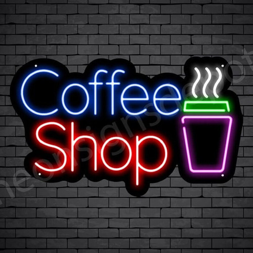 تابلو نئون فلکسی کافی شاپ ارزان