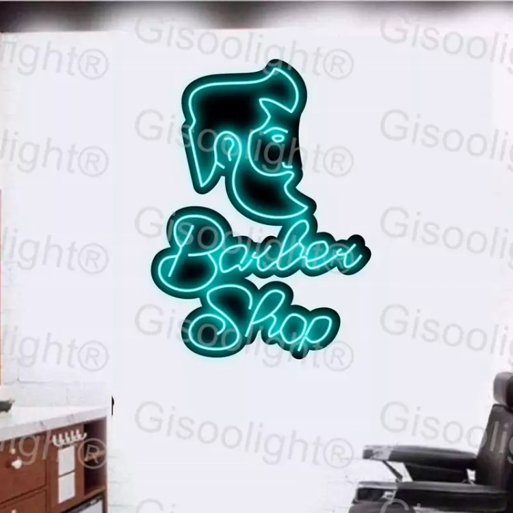 تابلو نئون پلکسی سالن مو