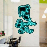 تابلو نئون پلکسی ارایشگاه مردانه جدید