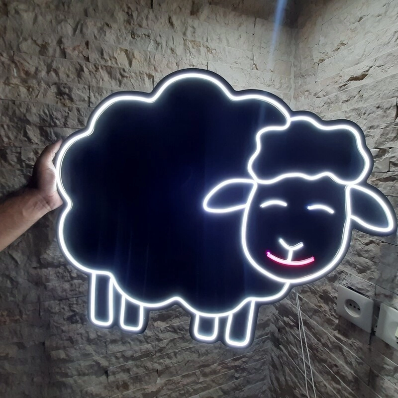 تابلو نئون فلکسی قصابی