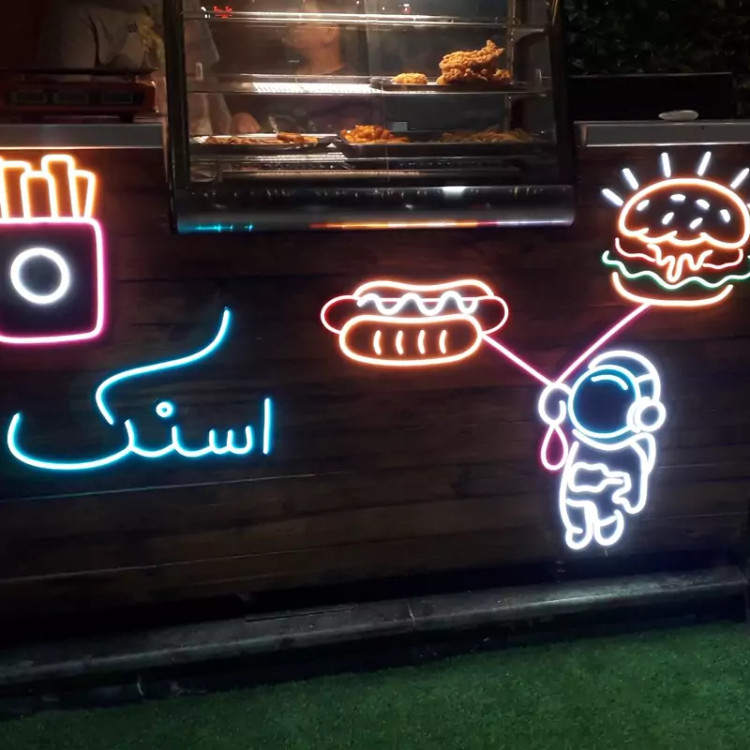 تابلو نئون تبلیغاتی ارزان