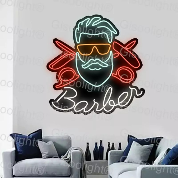 تابلو نورانی آرایشگاه