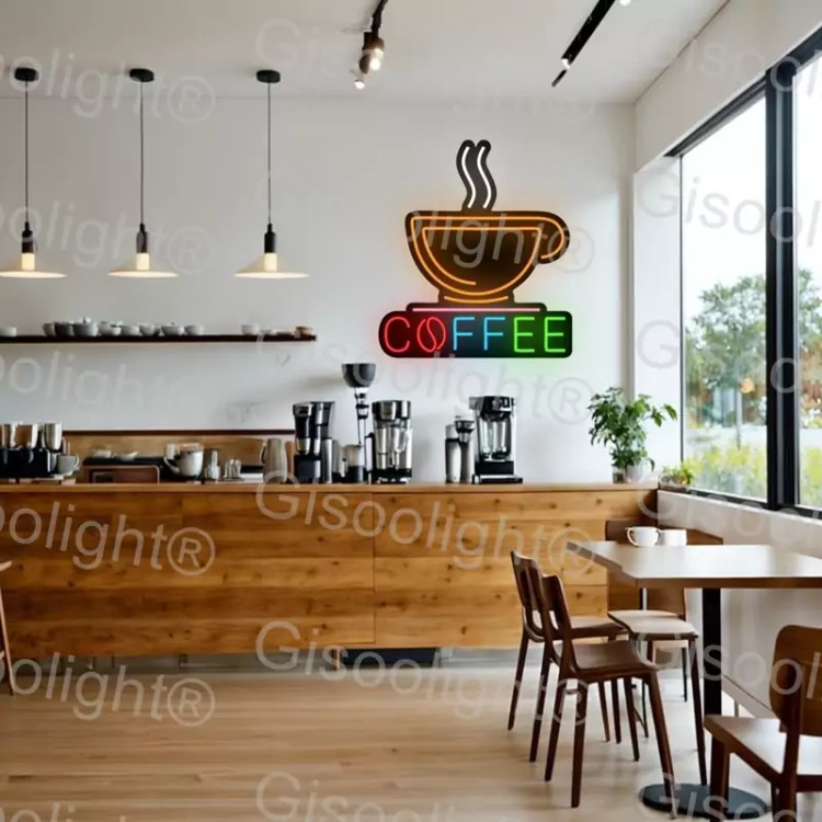 نئون فلکسی قهوه