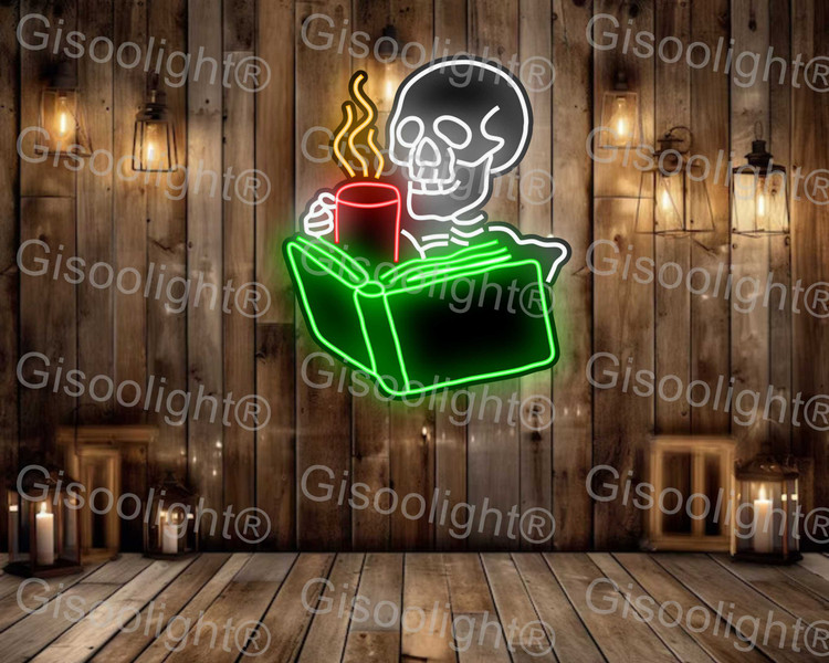 تابلو نئون کافه جذاب