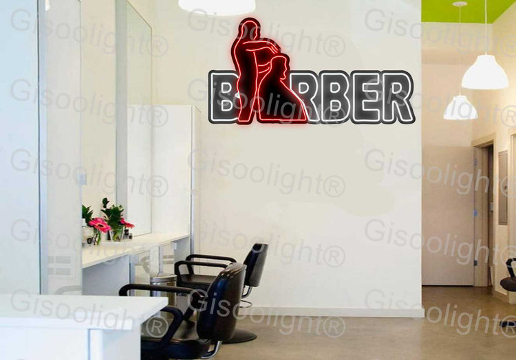 تابلو نئون سلمونی